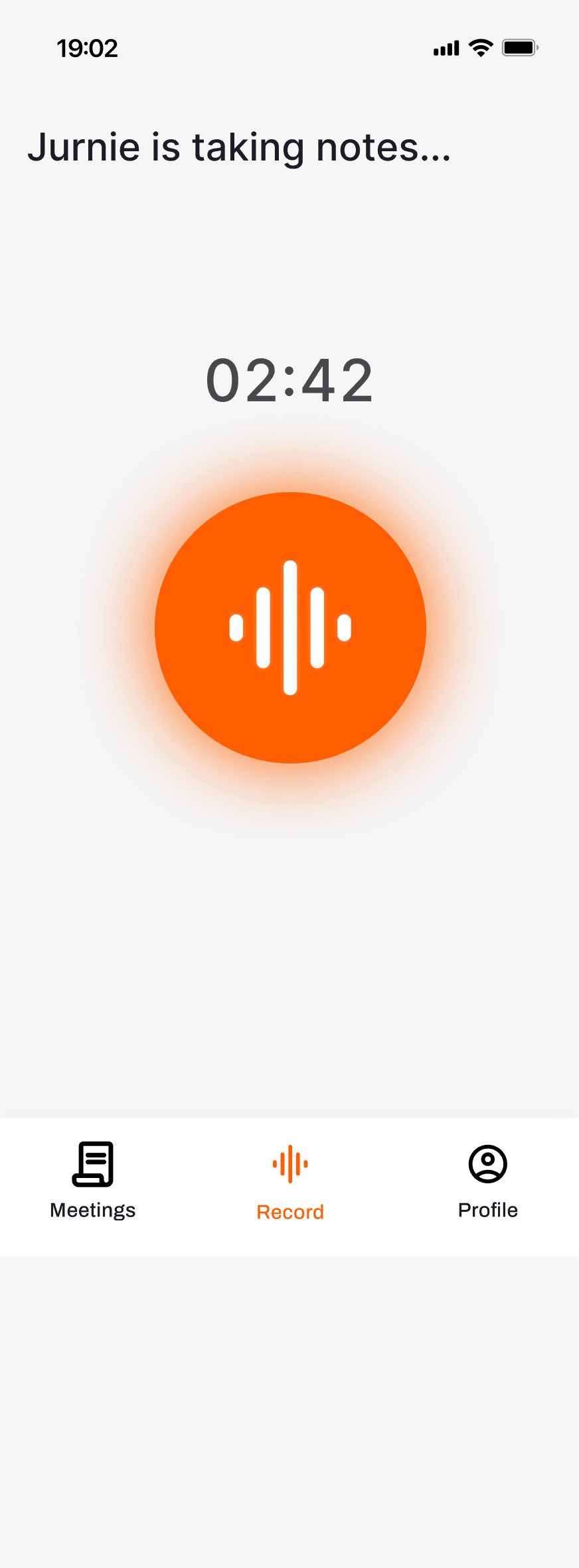Jurnie Mobile App Screenshot